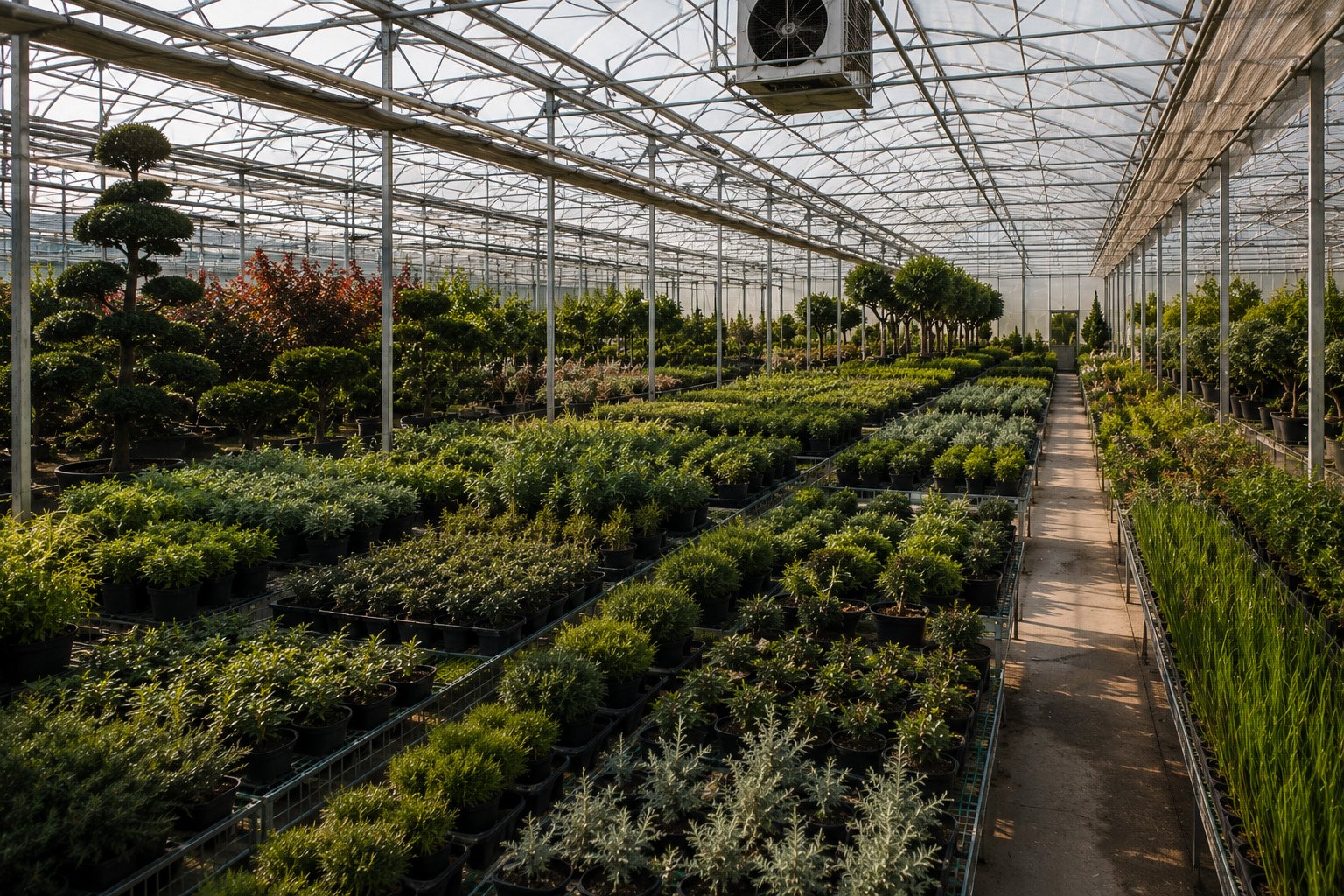Greenhouse & Panel Structures technical detail